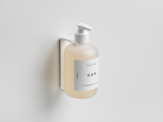 TangentGC - staffa da parete per flaconi da 350 ml